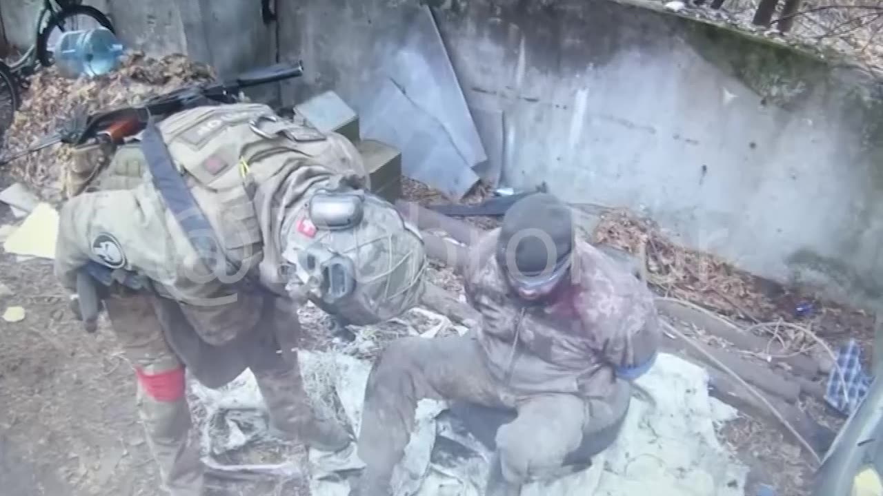 Combat work of Russian troops