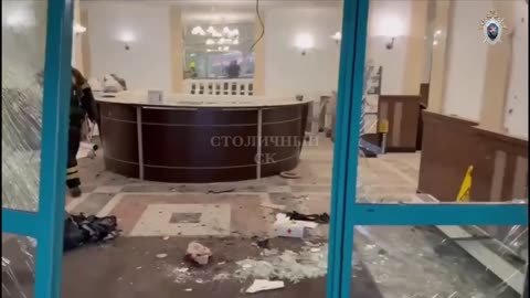 💥 Footage after the explosion in "Scarlet Sails" residential complex in Moscow