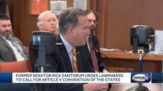 In the News: Rick Santorum challenges New Hampshire to rein in federal power with Article V