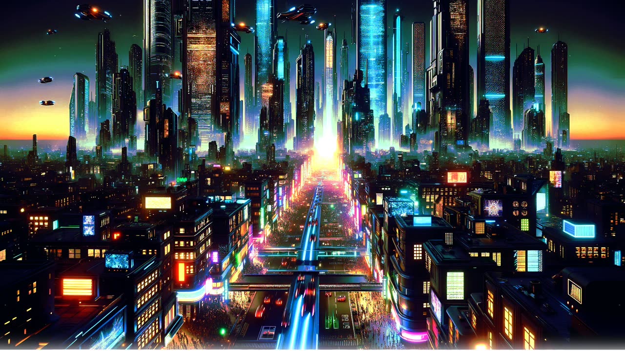 The City - AI Music (Synthwave)