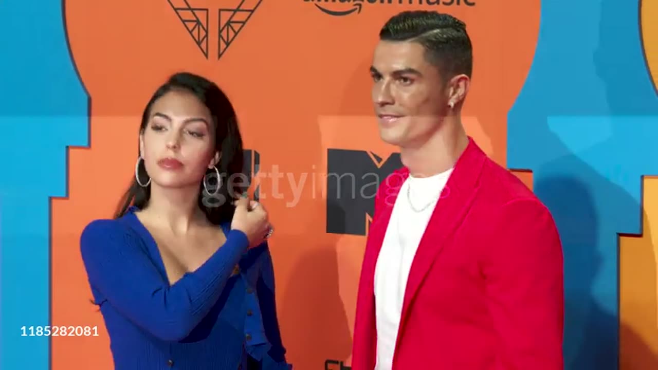 rgina-rodriguez-cristiano-ronaldo-at-26th-mtv-europe-news-footage/1185282081