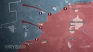 ►🚨▶⚡️🇺🇦⚔️🇷🇺 Rybar Review of the Special Military Operation on Feb.26 2025