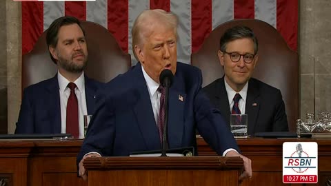 RSBN - President Trump Addresses a Joint Session of Congress - 3-4-25