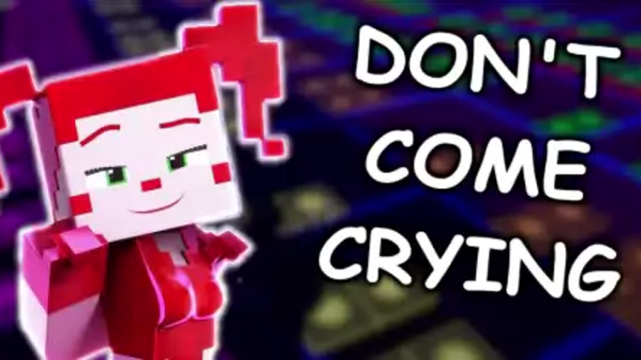 Don't come crying