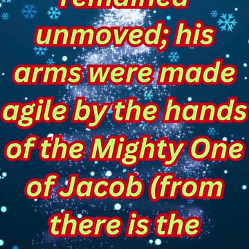 "The Strength and Blessings of the Almighty" Genesis 49:24,25#shorts #youtubeshorts #ytshorts #yt