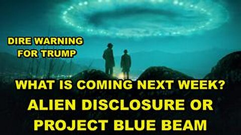 IS PROJECT BLUE BEAM SLATED FOR NEXT WEEK? - SHERIFF MACK WARNS TRUMP ABOUT INAUGURATION DANGERS