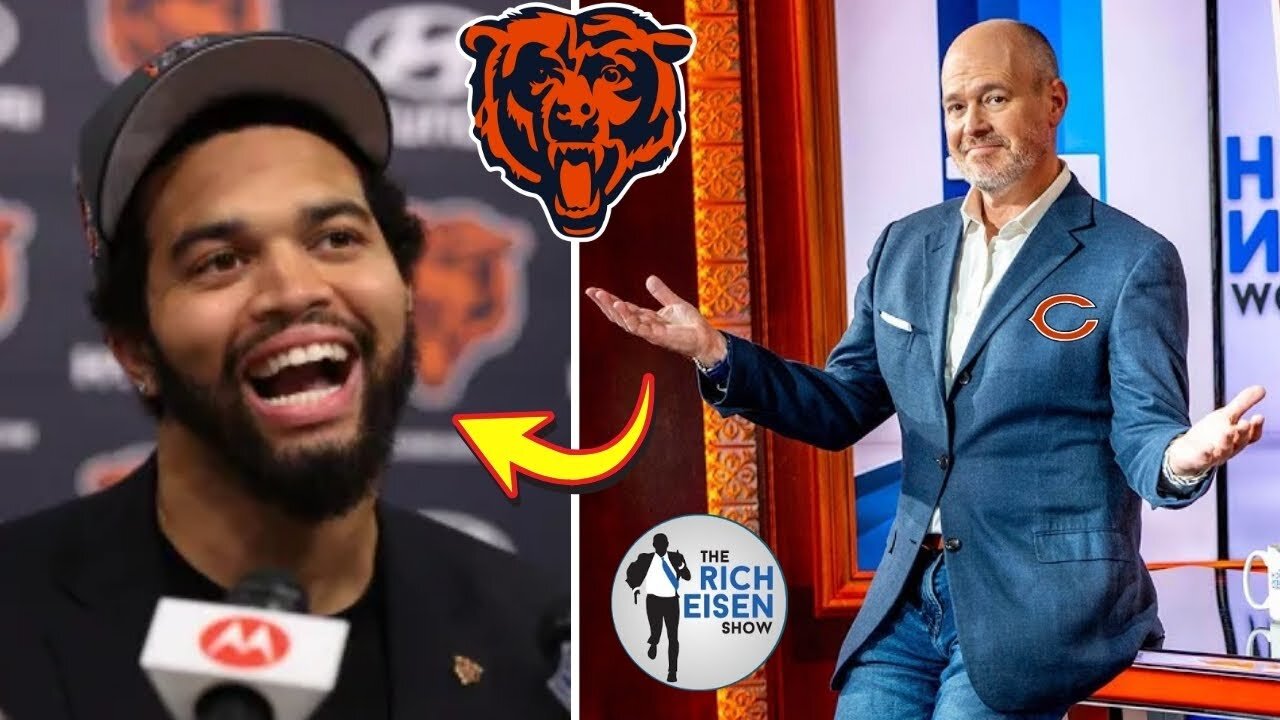 Rich Eisen Discusses Caleb Williams’ Rising Confidence as Bears QB Takes Charge! BEARS NEWS TODAY