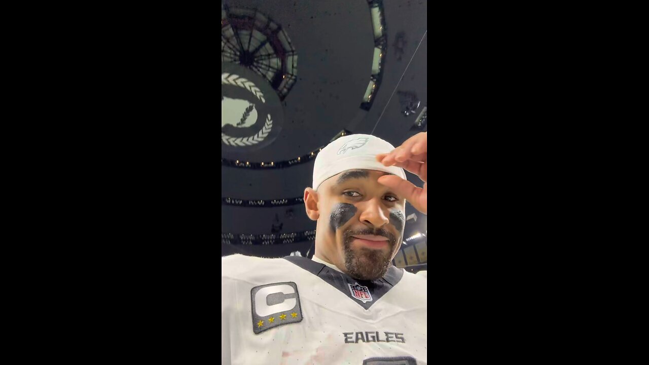 Jalen hurts is ready for the Super Bowl are you?