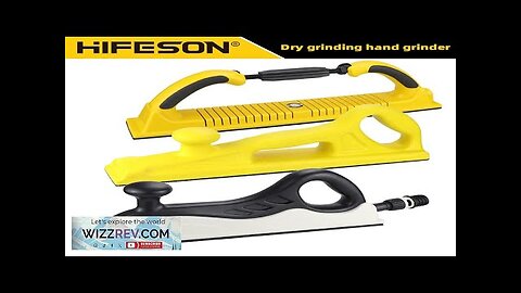 HIFESON 70x400mm Manual Sanding Block Sandpaper Machine Hand Grinding Holder Handheld Review