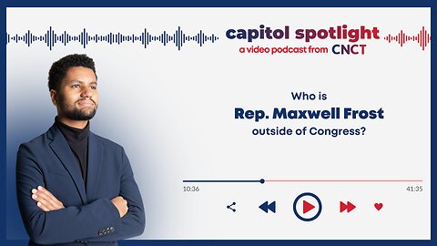 Who is Rep. Maxwell Frost outside of Congress?