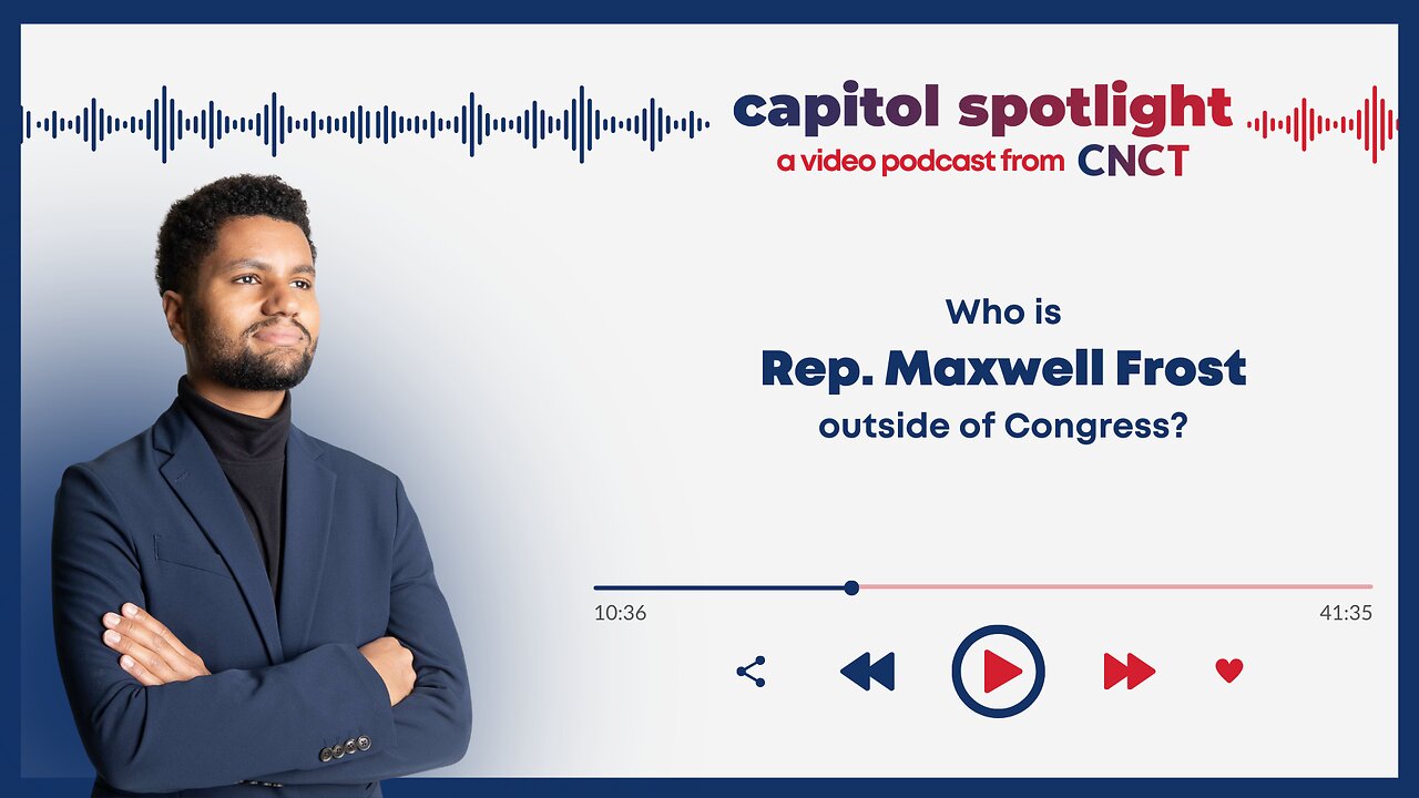 Who is Rep. Maxwell Frost outside of Congress?