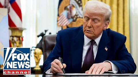 BREAKING: Trump signs executive order on reciprocal tariffs