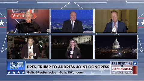 "SPECIAL COVERAGE OF PRESIDENT TRUMP'S JOINT SESSION ADDRESS"