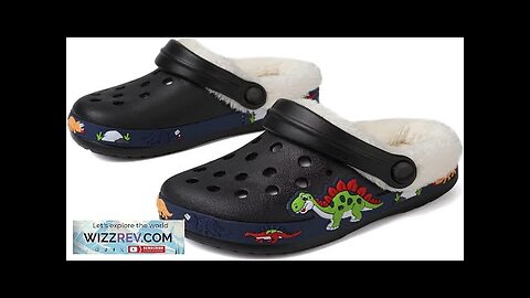 OHSNMAKSL Toddler Lined Clog Slippers Winter Garden Sandals Kids House Shoes Warm Review