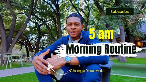 The 5am Morning Wellness Routine That Change My Life!