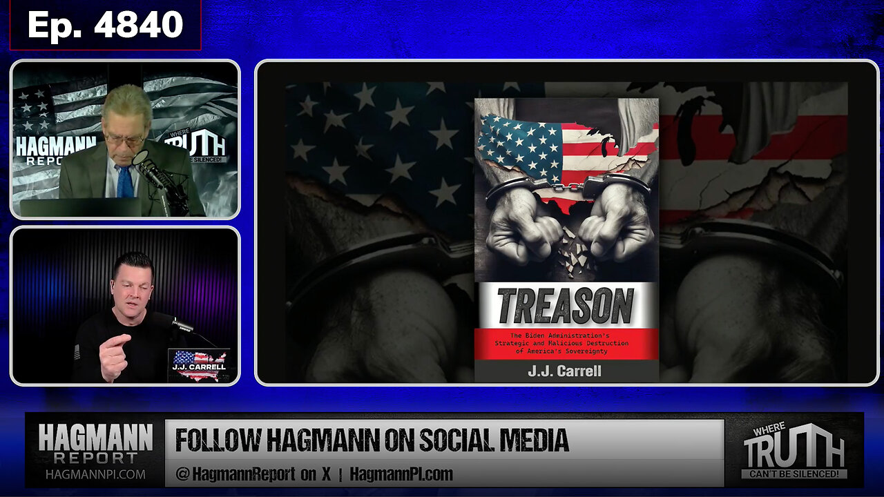 Ep 4840: Planned Deep State Destruction & Treason - Special Guest J.J. Carrell | February 17, 2025