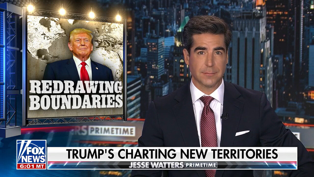 Jesse Watters: Before Trump Scoops Up Canada, He's Eyeing Up Greenland