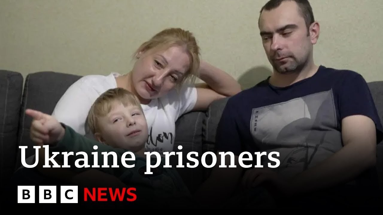 Russia accused of using relatives of Ukrainian prisoners for sabotage | BBC News