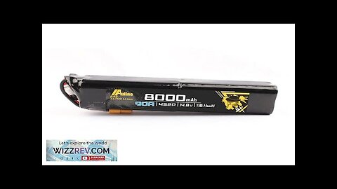 Auline 21700 A45 14.8V 8000mAh 4S2P 90A LiPo Battery XT60 Plug Review