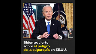 Biden advierte sobre la oligarquía que amenaza la democracia en EE.UU.