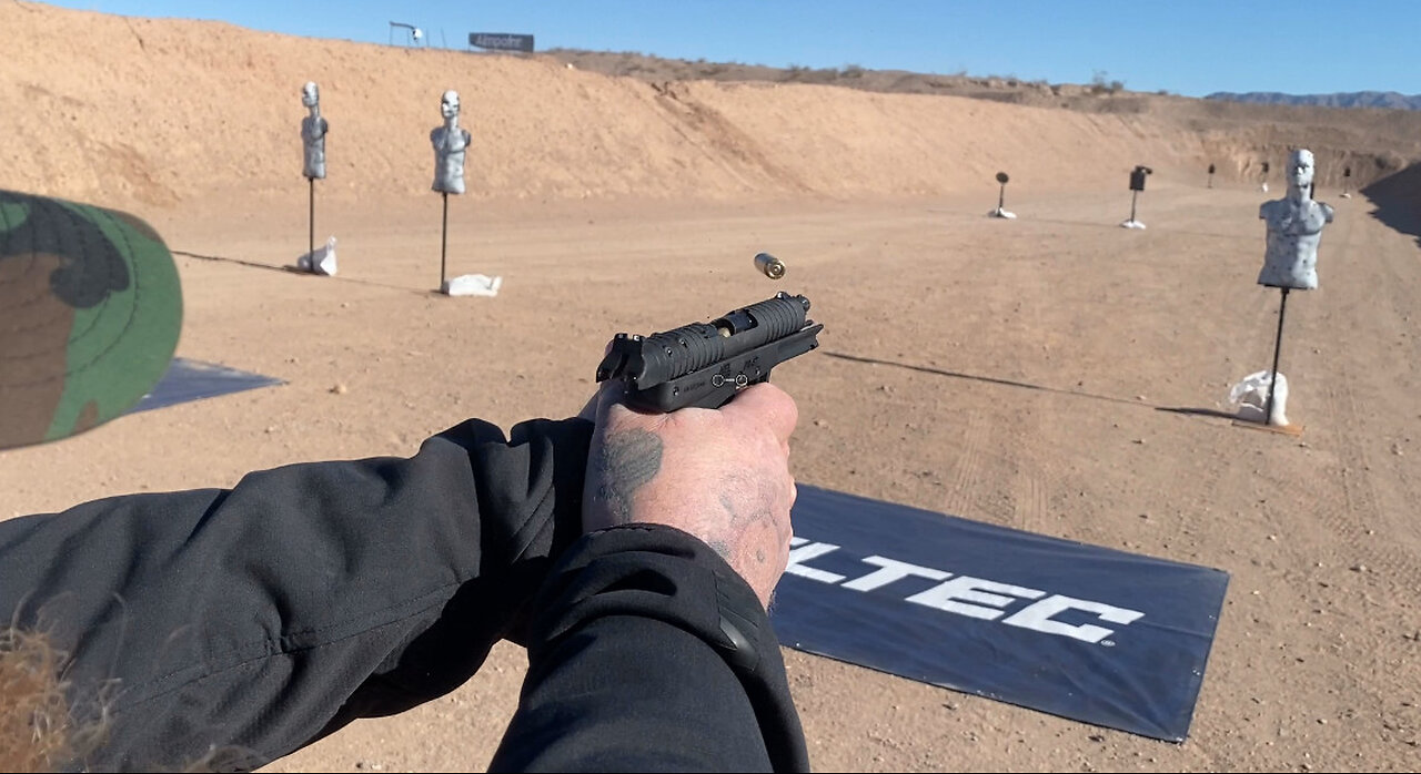 KelTec PR-57 Top Loading Pistol Jamms at the Range