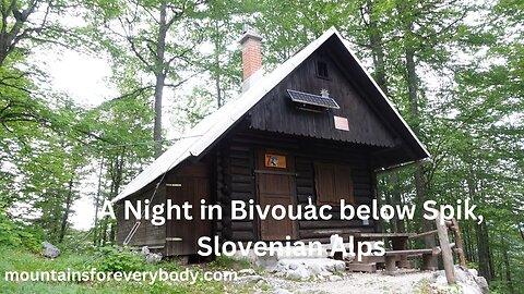 A Quiet Night in Bivak pod Špikom (Bivouac below Spik), Slovenian Alps