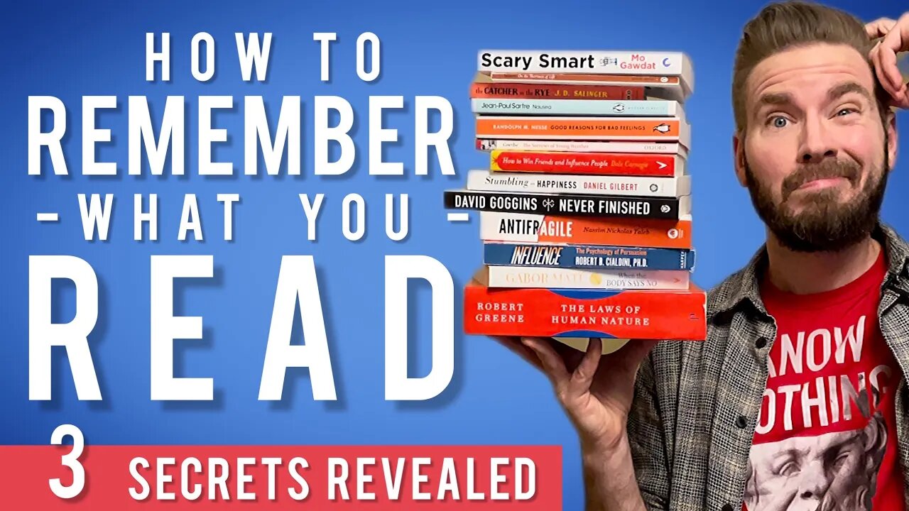 How to Remember What You Read - Techniques for remembering books