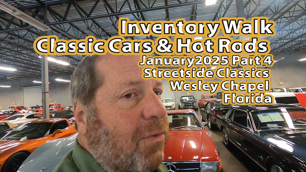 Inventory Walk Part 4 Streetside Classics Tampa Jan 2025