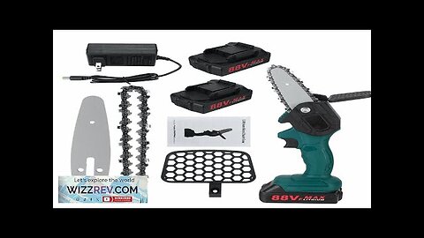 Mini Chainsaw Cordless Battery Power-Chain-Saws 4In Electric Battery Powered Chainsaw Review