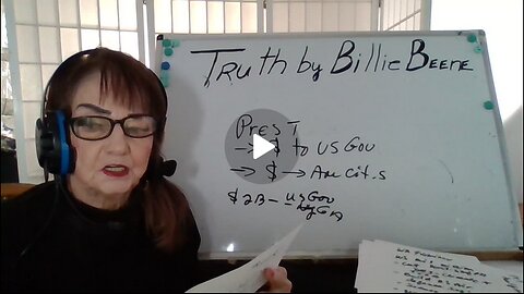 )TRUTH BY BILLIE BEENE $ FOR ME & THEE! BITCOIN REKT! PRES T - GOLD IN FT KNOX! UKR!