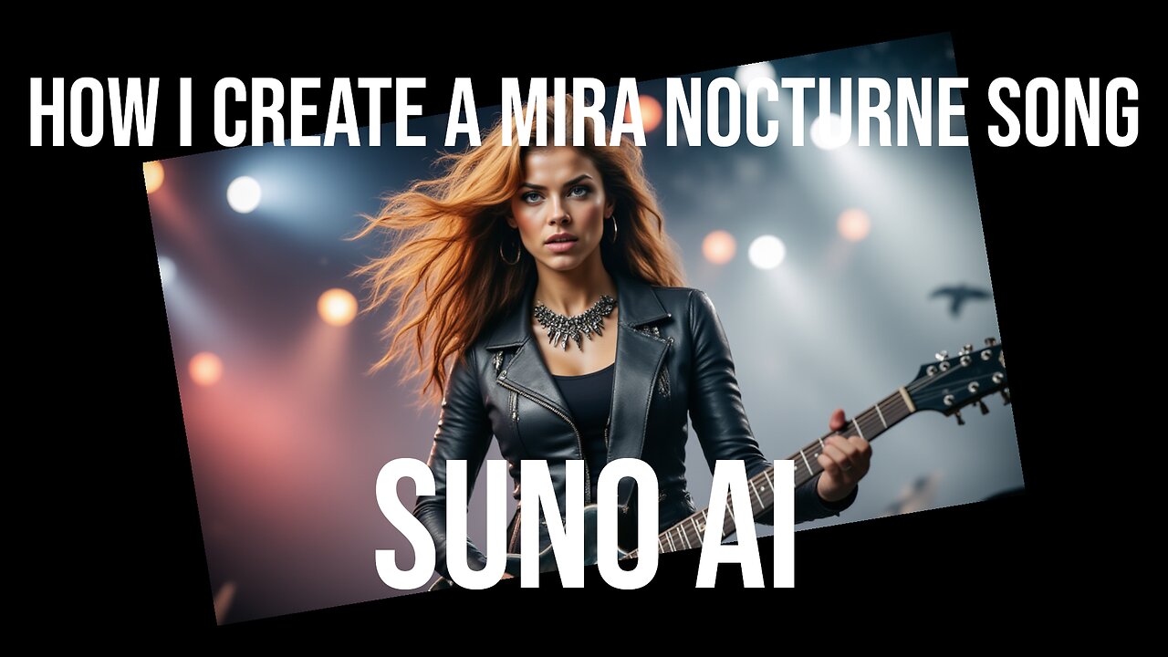 How I Create a Mira Nocturne Song - SunoAI