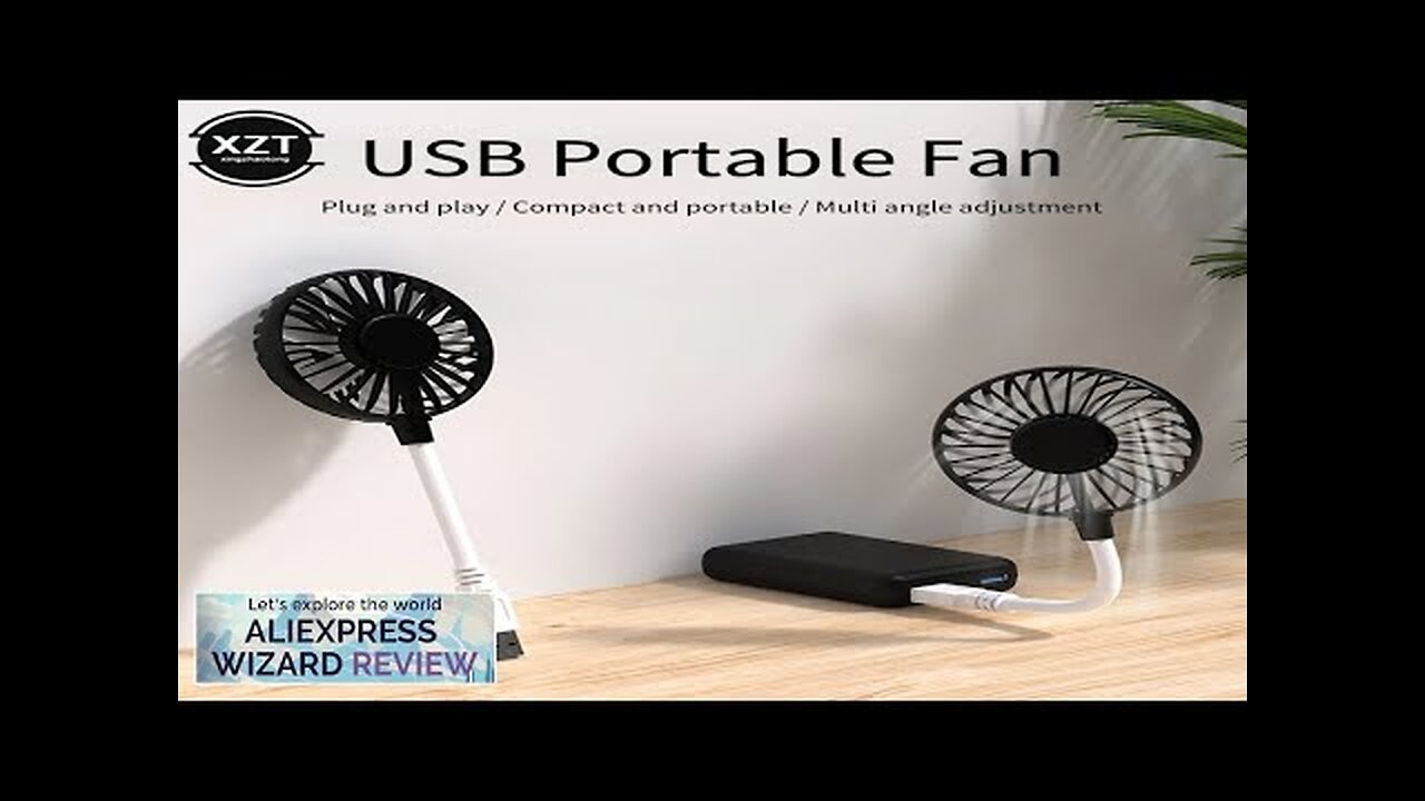 Small Fan Plug And Play Creative Mini Usb Fan Portable Student Dormitory Review