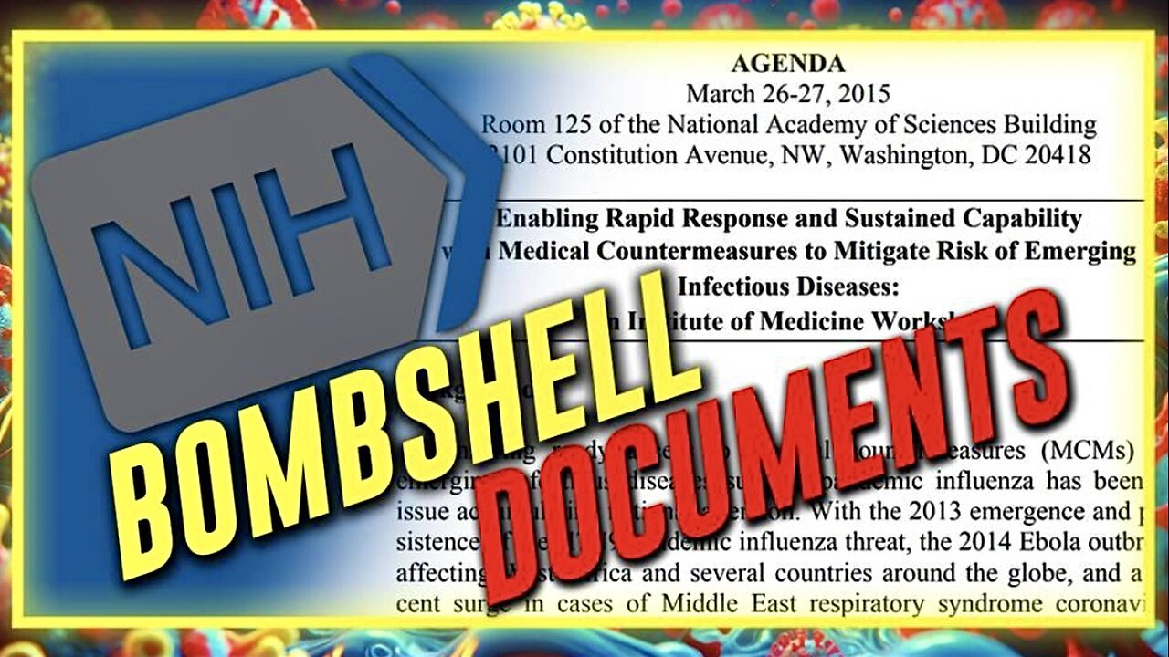 GLOBAL BOMBSHELL: N.I.H. Documents Prove COVID-19 Was Weaponized In A Lab And Released On The World To Establish A Planetary Medical Dictatorship Run By The U.N./W.H.O.; Attorney Mike Yoder Joins InfoWars To Publicly Lay Out This Smoking Gun Information!