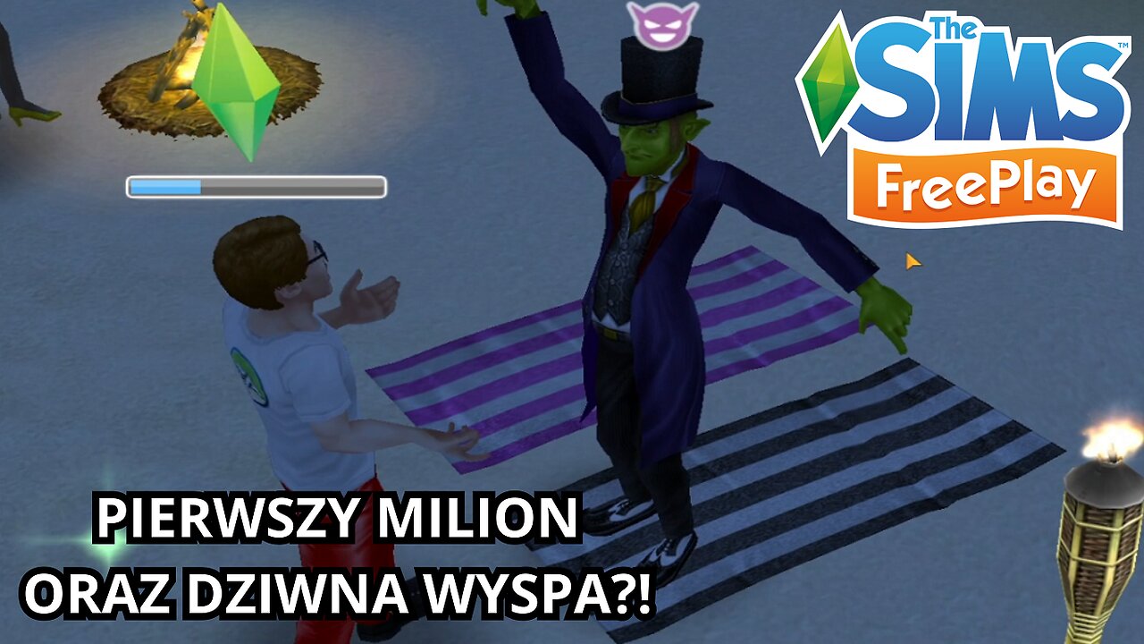 ๐ PIERWSZY MILION ORAZ DZIWNA WYSPA?! | #5 | THE SIMS FREEPLAY ๐