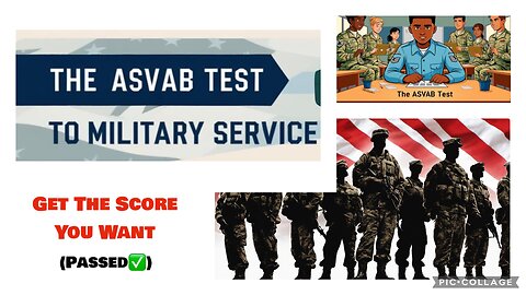 How to Pass The ASVAB: Mindset, Motivation, and Study Guide. Get The Score You Want! #ASVAB