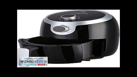 COSMO COS-23AFAKB 2.3 Quart Electric Small Air Fryer with Temperature Control Timer Review