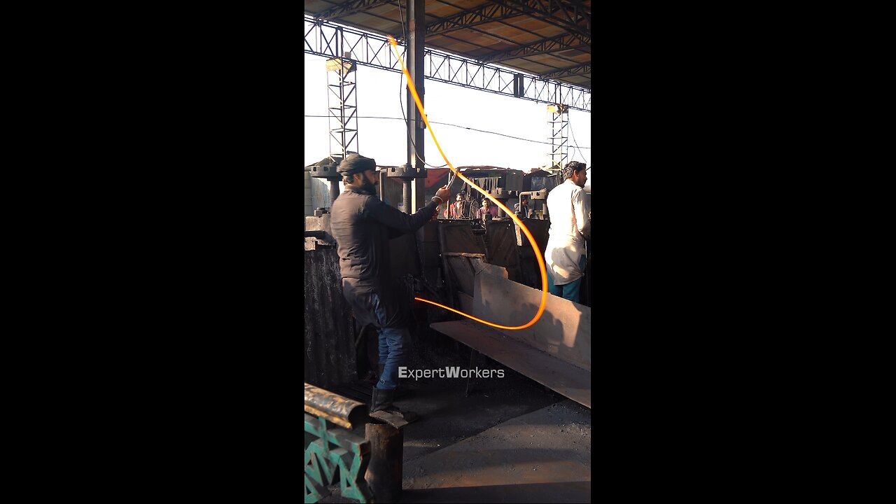 Iron Rod Manufacturing Process from Scrap to Strength