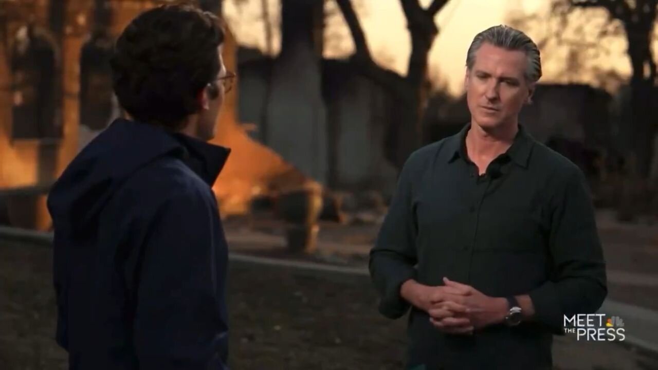 Watch Gavin Newsom Short Circuit In Real Time Trying To Explain His BIG PLAN To Rebuild L.A. 2.0