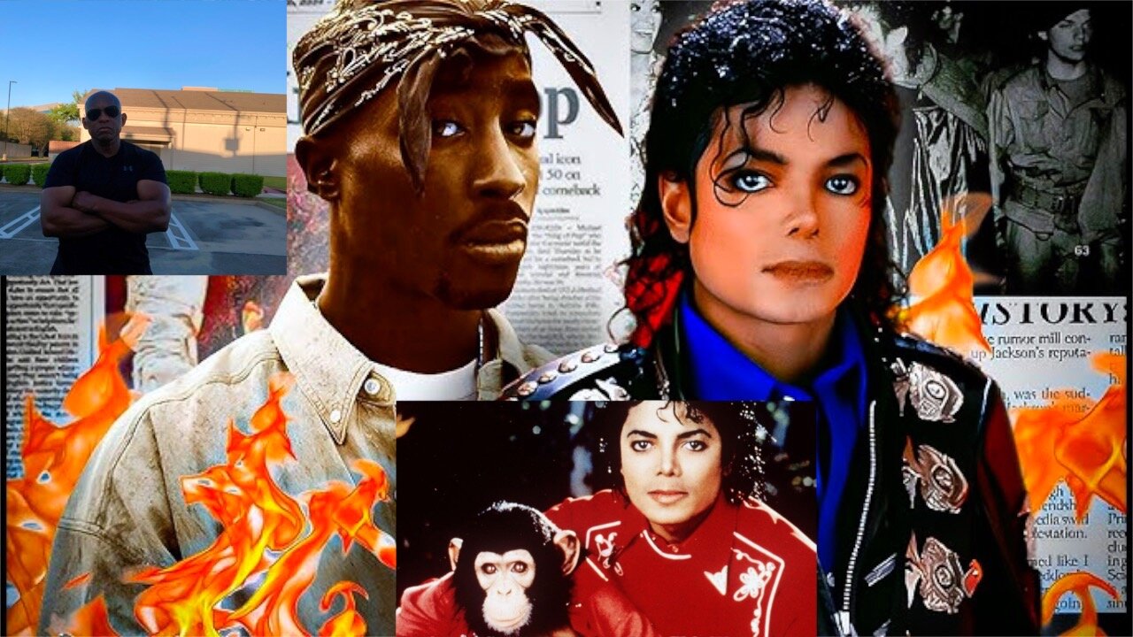 Michael Jackson Once Beat Up Tupac And Bubbles His Monkey: (He’s Bad)