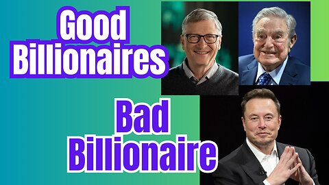 Governments like billionaires that give them big donations and shut up.