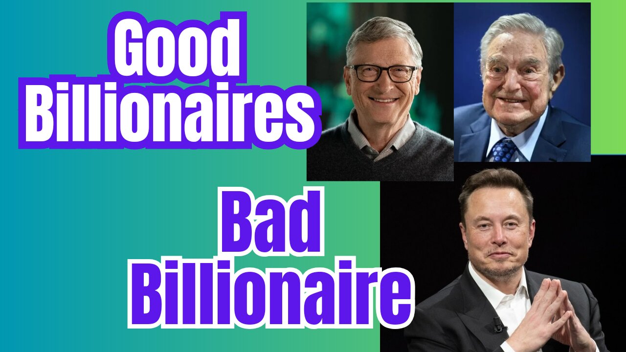 Governments like billionaires that give them big donations and shut up.