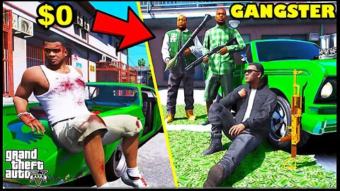 Franklin's Journey From Poor To Biggest Gang Boss In GTA 5 | SHINCHAN and CHOP