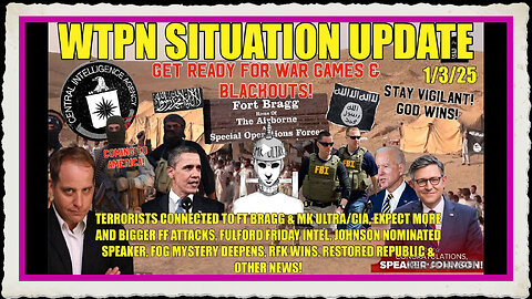 FULFORD INTEL, MORE ATTACKS COMING, ISIS OBAMA, FT BRAGG, CIA MK ULTRA, SPEAKER JOHNSON, RFK WINS,