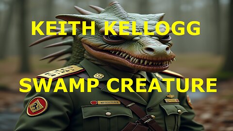 KEITH KELOGG - A SWAMP CREATURE THAT IS JOHN BOLTON 2.0 & GUARANTEED TO STAB TRUMP IN THE BACK