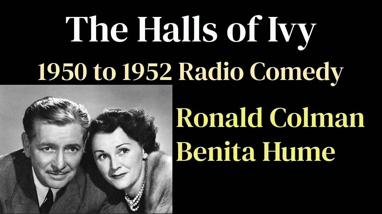 Halls of Ivy 1950 (ep19) Mrs. Whitney's Statue