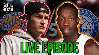 LIVE: Pat Bev & Rone Watch Sixers vs Knicks | NBA Hot Takes, NFL Playoffs & More🏀🔥