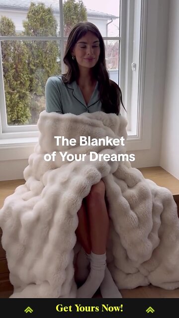 Plush Faux Fur Ultra-Comfortable Bed Blanket