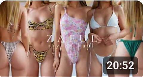 ZAFUL BIKINI TRY ON HAUL SUMMER 2025 Mailen Borda