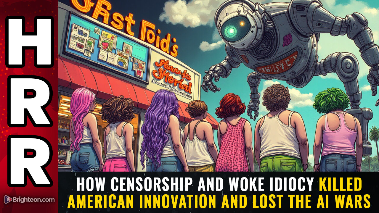 How CENSORSHIP and WOKE IDIOCY killed American innovation and lost the AI wars