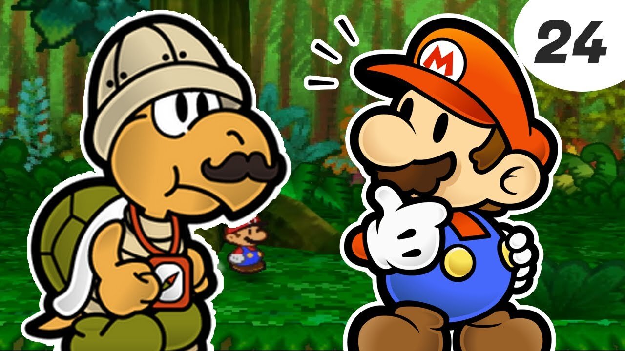 Paper Mario Ep.24 - Ilha Yoshi e perdidos em selva.